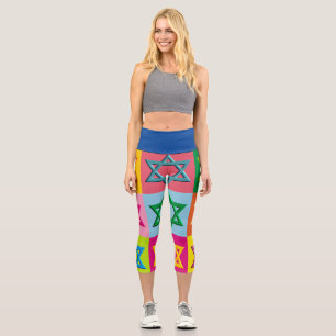 Leggings Capri Maguen David Pop ARt