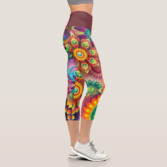 Leggings Capri Mandala  (Derecha)