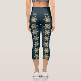 Leggings Capri Mandala de Sueños de Margarita