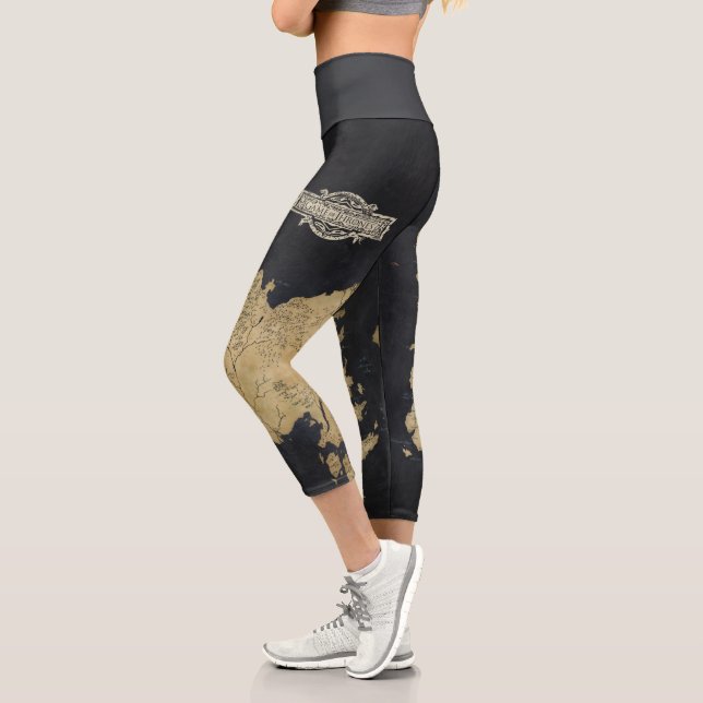 Leggings Capri Mapa de Westeros (Izquierda)