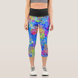 Leggings Capri Mar de Graffiti