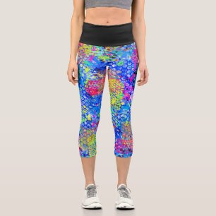 Leggings Capri Mar de Graffiti