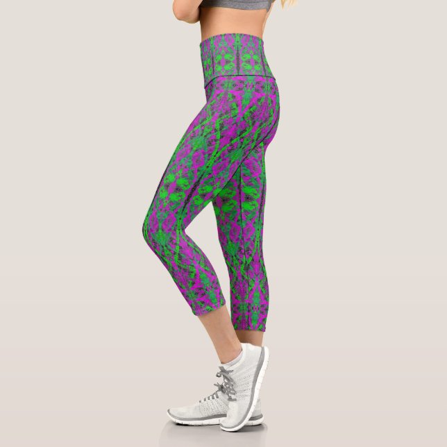 Leggings Capri Mardi Gras (Izquierda)
