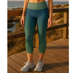 Leggings Capri Mareas del Crepúsculo