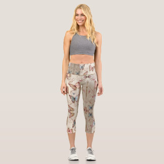 Leggings Capri Mariposa románica
