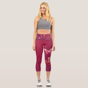 Leggings Capri Mariposas