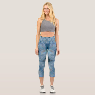 Leggings Capri Mariposas grises