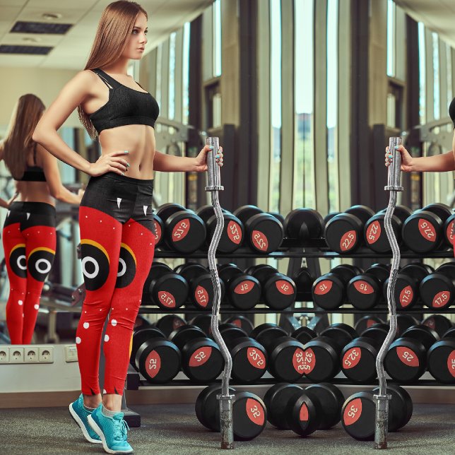 Leggings Capri Máscara tribal afro (Subido por el creador)