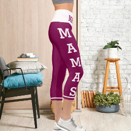 Leggings Capri Mascotas personales masas gatos capris de alto der