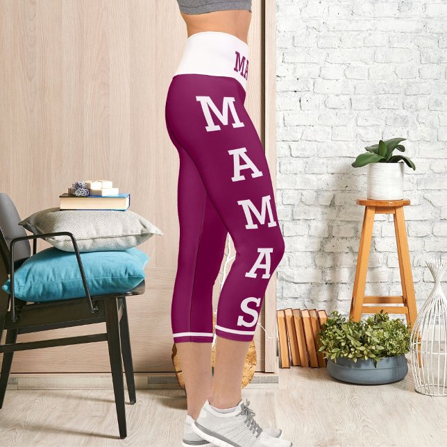 Leggings Capri Mascotas personales masas gatos capris de alto der (Subido por el creador)