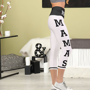 Leggings Capri Mascotas personales masas gatos capris de alto der