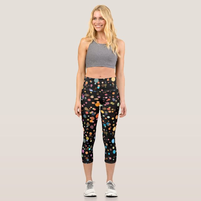 Leggings Capri Medias Capri con Lunares (Anverso)