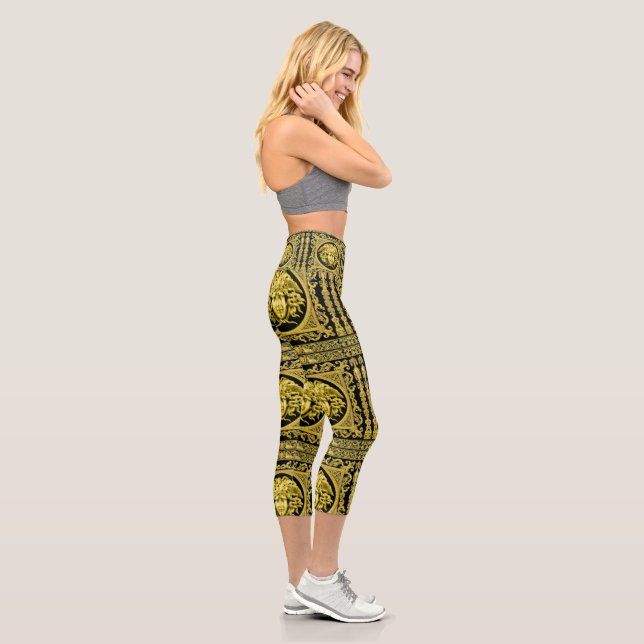 Leggings Capri Medusa Gold (Derecha)