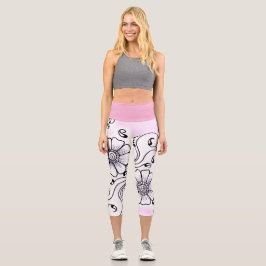 Leggings Capri mehndi pants