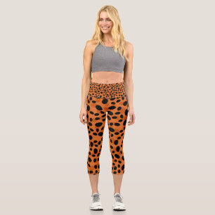 Leggings Capri Menagerie majestuosa de vectores de inspiración an