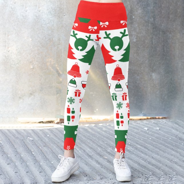 Leggings Capri Merry Deer (Subido por el creador)