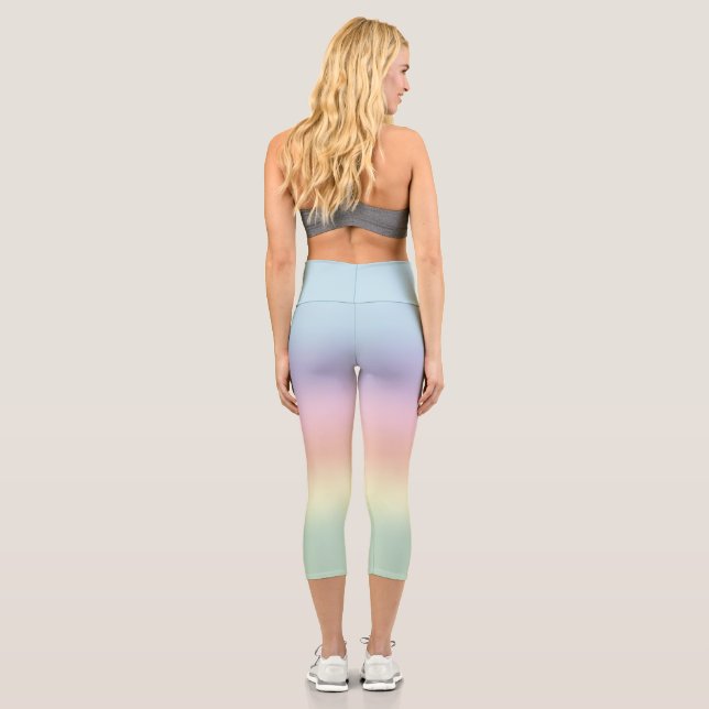 Leggings Capri Mezcla de bonito Pastel (Reverso)