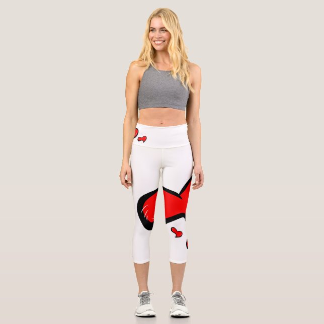 Leggings Capri Mi camino hacia el corazón (Anverso)
