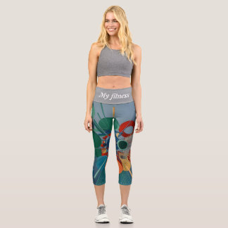 Leggings Capri Mi fitness