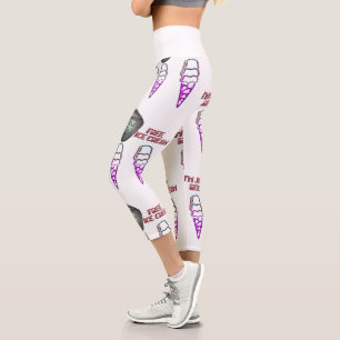 Leggings Capri Mikitiez helado gelato roca roca roca verde