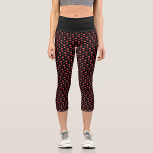 Leggings Capri MINI HEARTS II Capris de alto desgaste