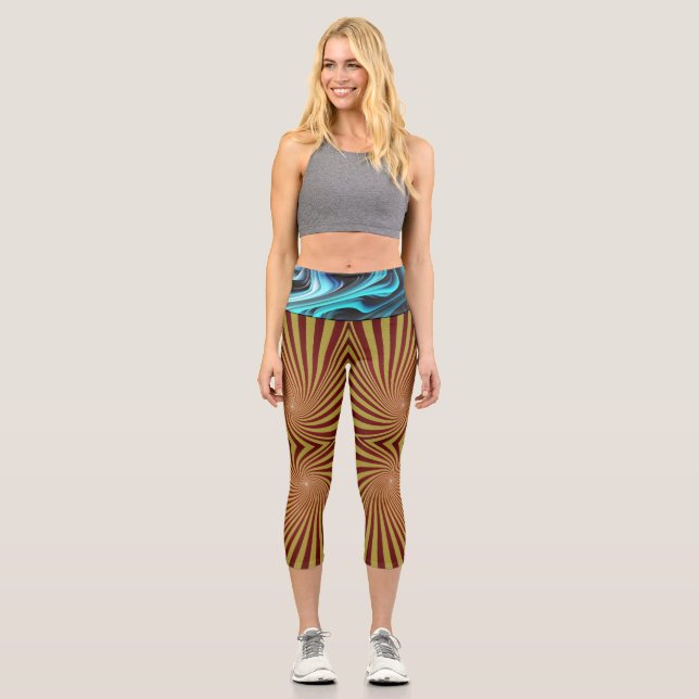 Leggings Capri ModeLuxe – Trendy High-Waisted Capris (Anverso)