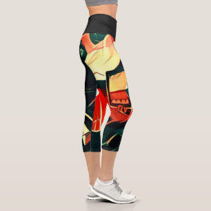 Leggings Capri Moisés y los comprimidos