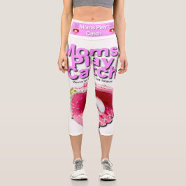 Leggings Capri Moms Play Catch