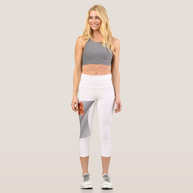 Leggings Capri mono lindo debajo del parche (Anverso)