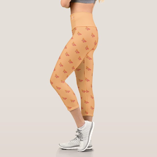 Leggings Capri Monograma de acrónimo de Moda deportiva moderna (Izquierda)