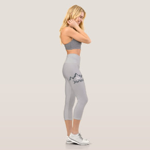 Leggings Capri Monograma personalizable de la gama de montañas di
