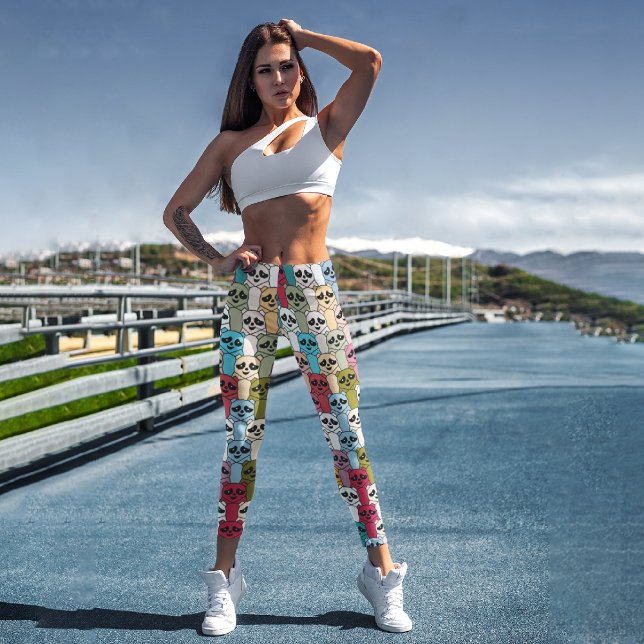 Leggings Capri Monster Panda (Subido por el creador)
