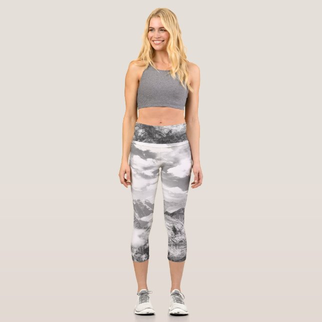 Leggings Capri Montañas (fotomontaje) 3 (Anverso)