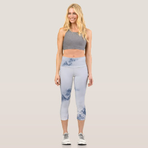 Leggings Capri Montañas nubosas