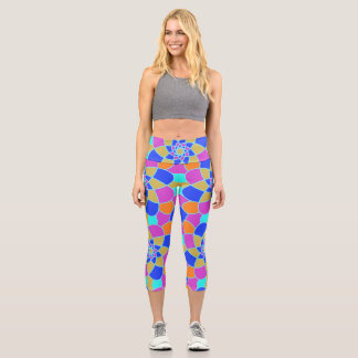 Leggings Capri Mosaic-ByRino