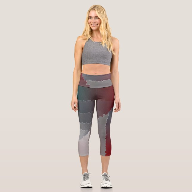 Leggings Capri Mosaico roto (Anverso)