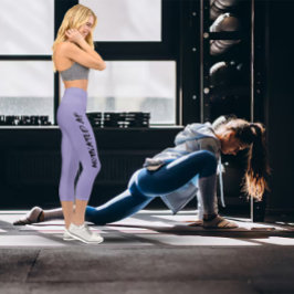 Leggings Capri Motivated AF Woman's Exercise