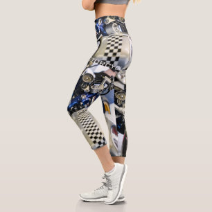 Leggings Capri Motocicleta Motociclista Rider