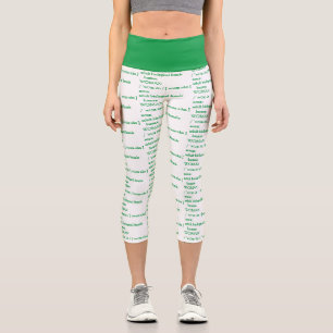 Leggings Capri Mujer: adulto humano biológico