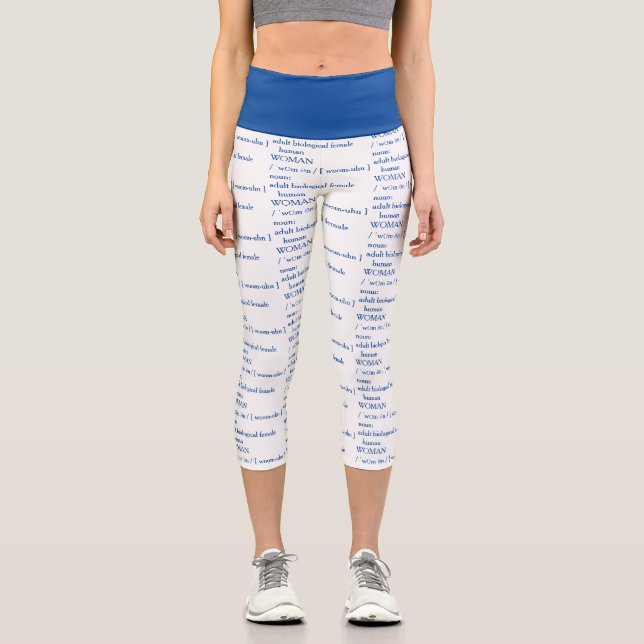 Leggings Capri Mujer: adulto humano biológico (Anverso)