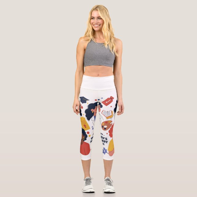 Leggings Capri Mujeres (Anverso)