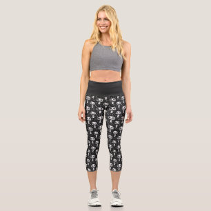Leggings Capri Muñeca Voodoo Alta Deshuida Pants Capris Yoga