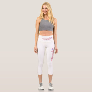 Leggings Capri Namaste-espiritual-meditación-yoga moderno