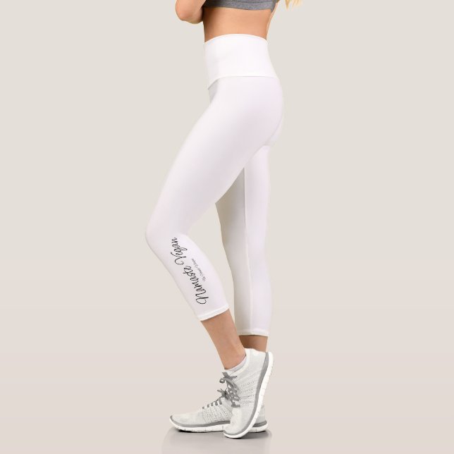 Leggings Capri Namaste Vegan Yoga (Izquierda)