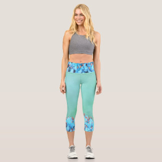 Leggings Capri nature inspired