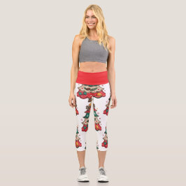 Leggings Capri Navidad