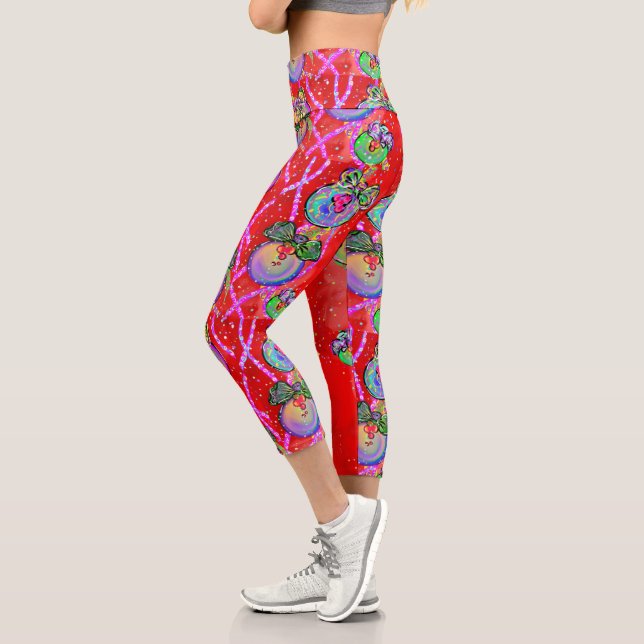 LEGGINGS CAPRI NAVIDAD  (Izquierda)