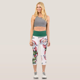 Leggings Capri Navidad