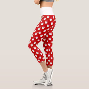 Leggings Capri Navidades Cuidados de Santa Claus