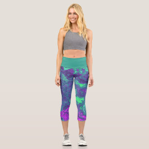 Leggings Capri Neón mareado